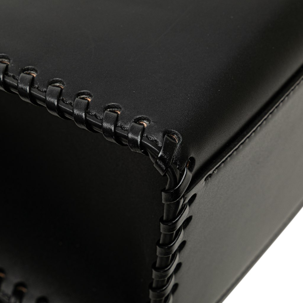 Fendi Small Whipstitch Leather Sunshine Shopper Tote - Detail 2