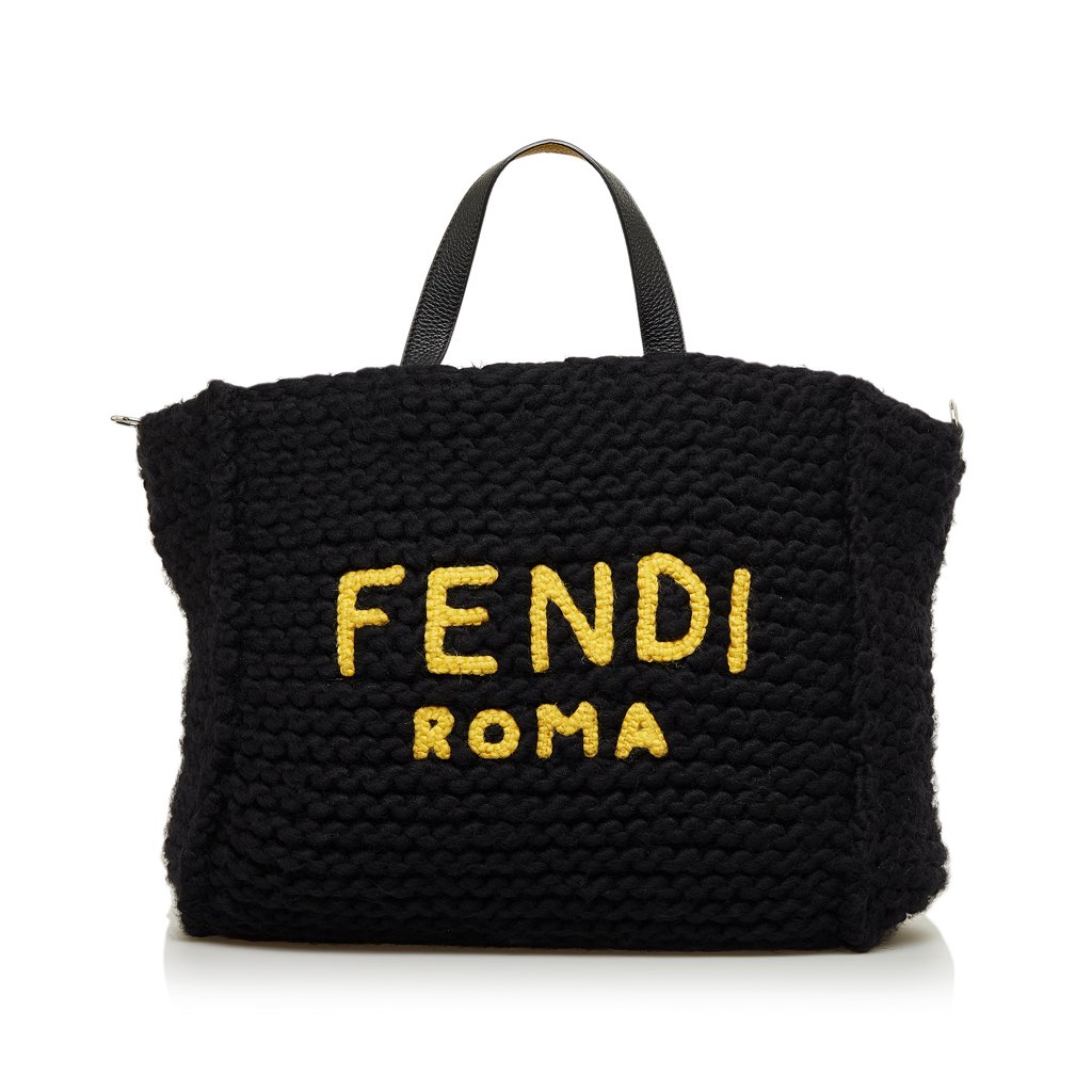 Fendi Wool Satchel