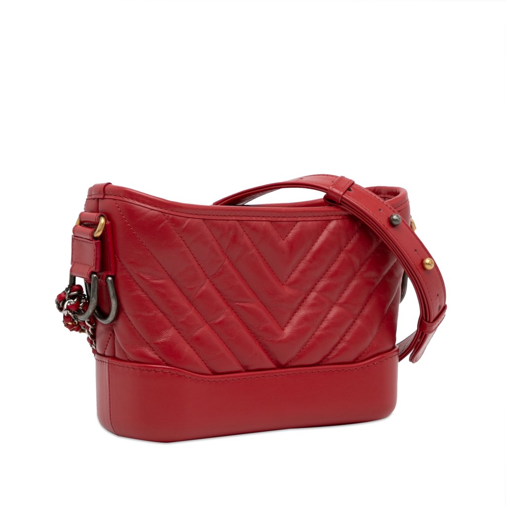 Chanel Small Chevron Lambskin Gabrielle Crossbody - 2