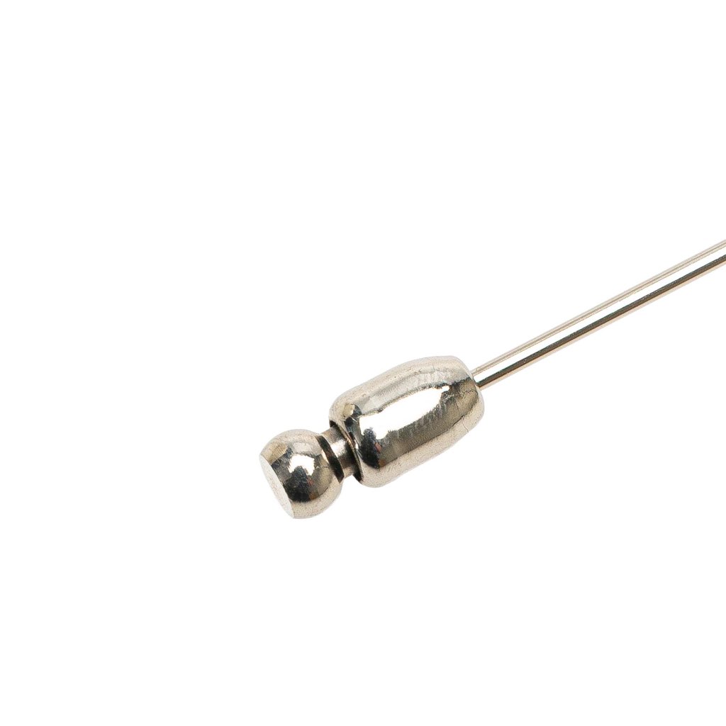 Hermès Palladium Plated Bijouterie Fantaisie Cheval Pin Brooch - 2