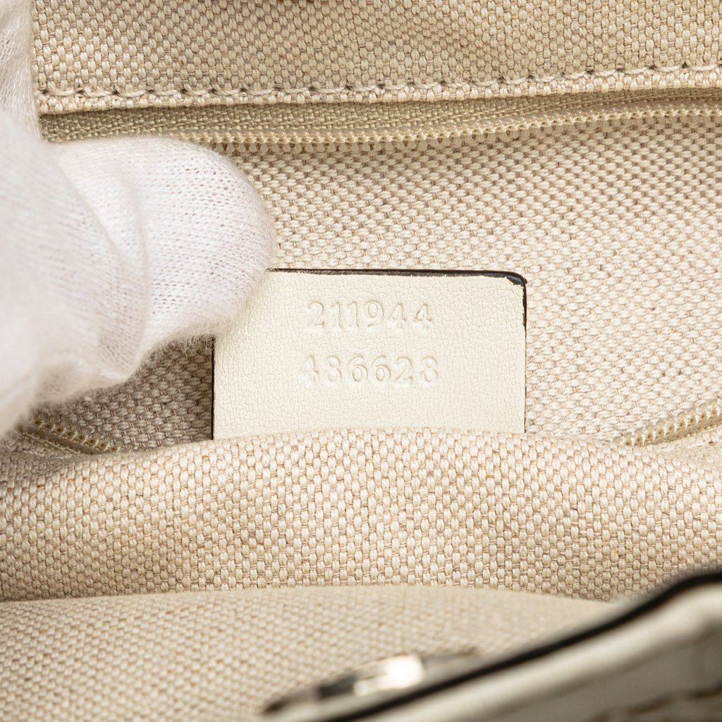 Gucci Medium Diamante Raffia Sukey Tote - Detail 1