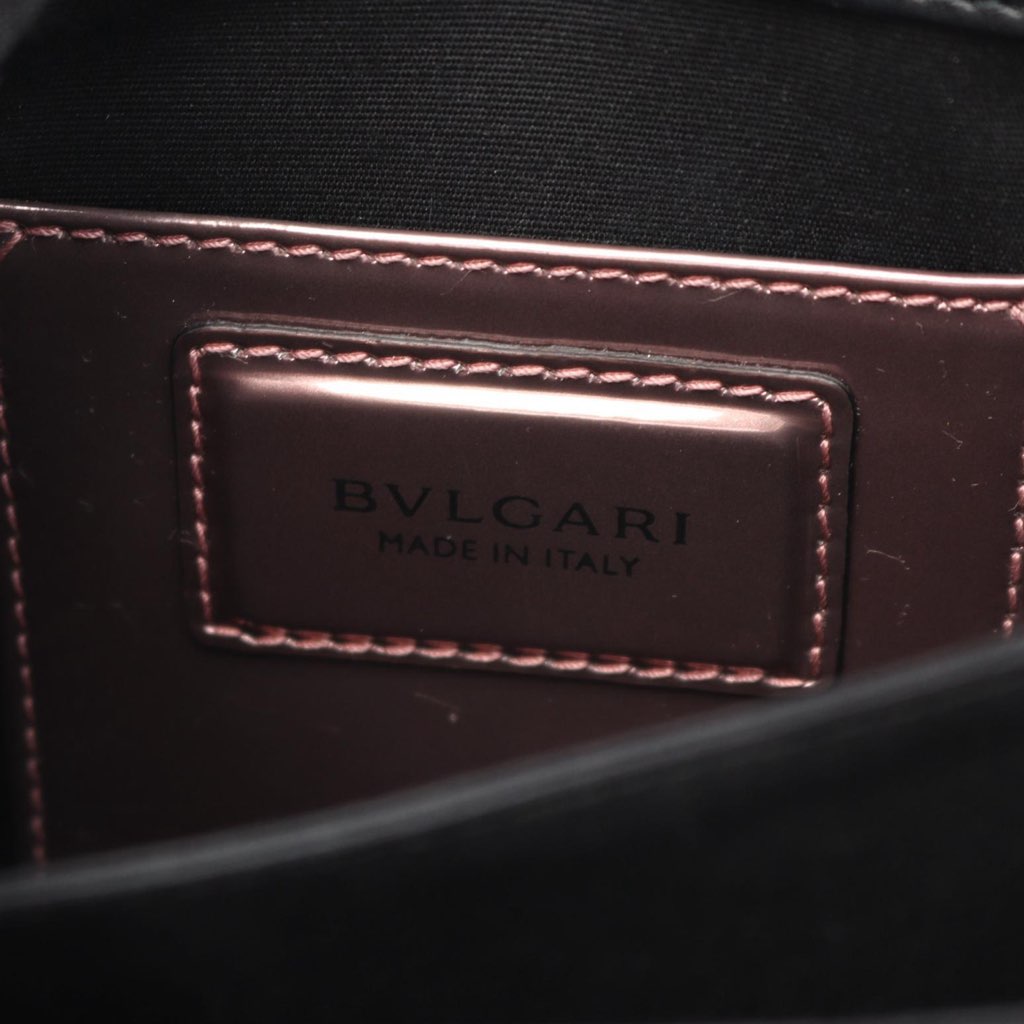 Bvlgari Patent Serpenti Forever Top Handle Satchel - 4