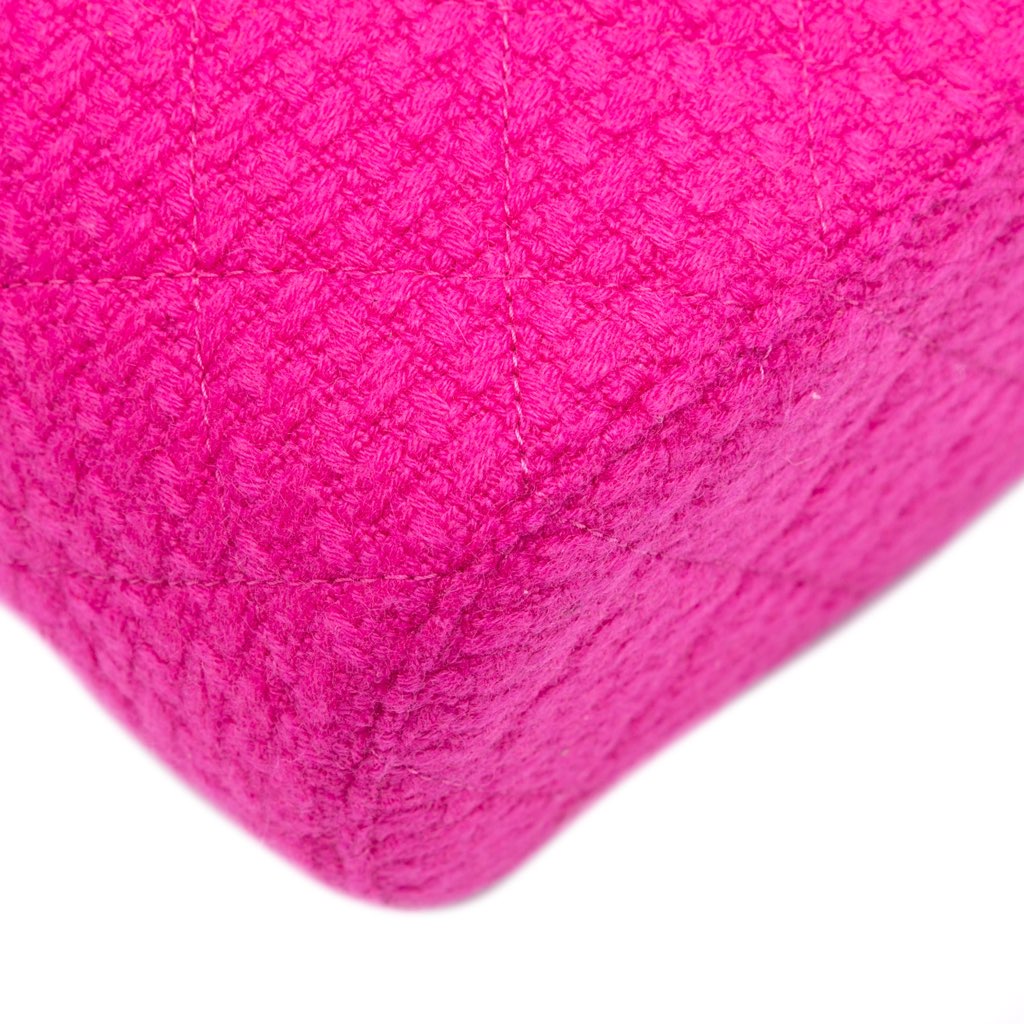 Chanel Quilted Tweed Vanity Case - Image 11