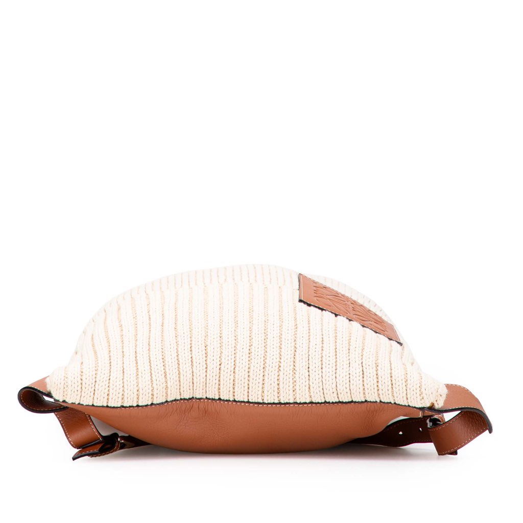 Loewe Knitted Shopper Backpack - 3