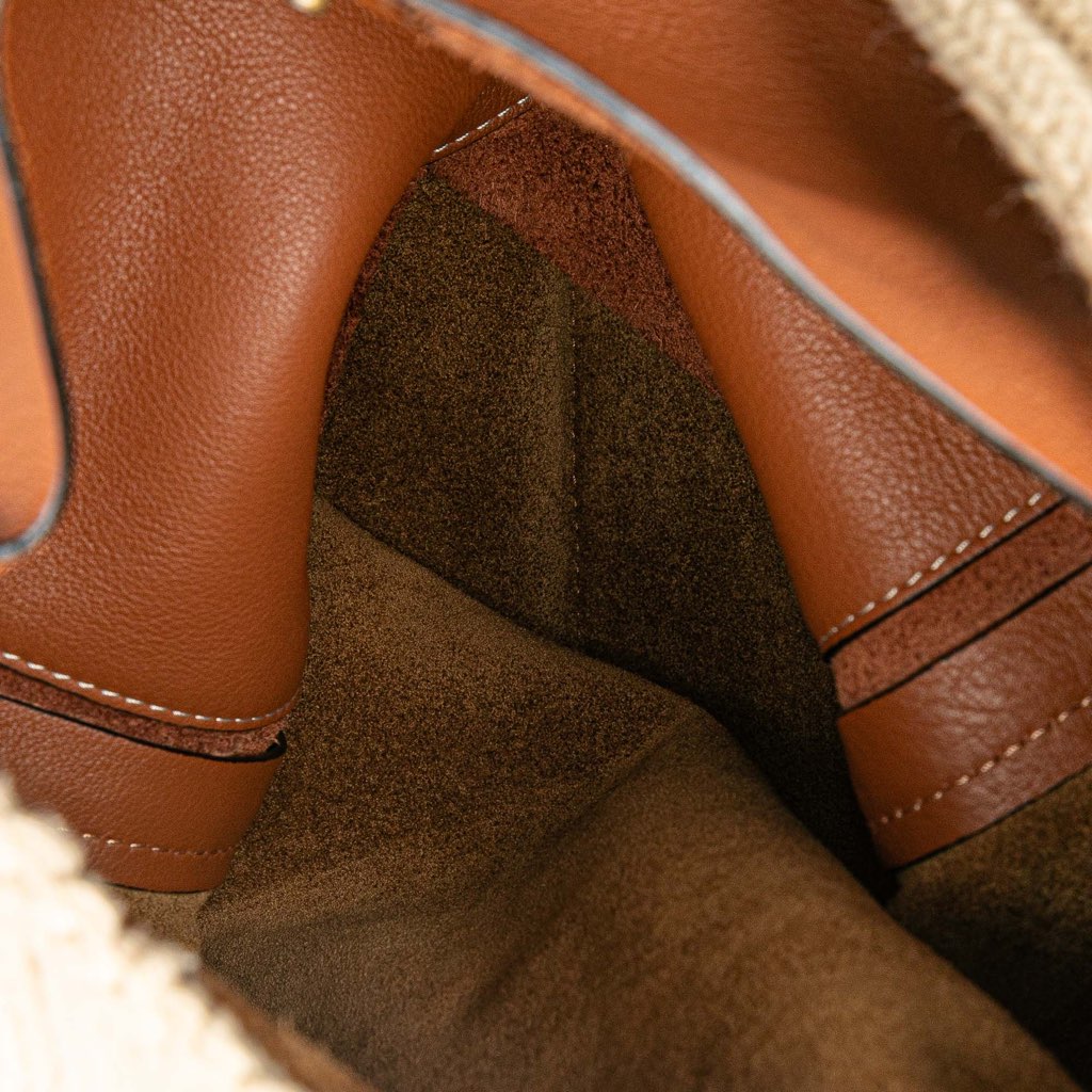 Loewe Knitted Shopper Backpack - 4