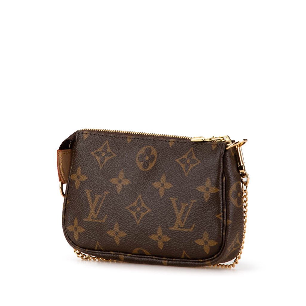 Louis Vuitton Monogram Mini Pochette Accessoires - Back view