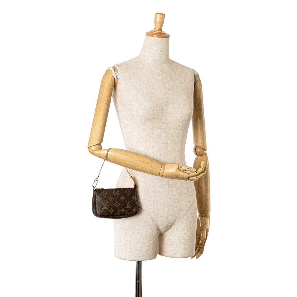 Louis Vuitton Monogram Mini Pochette Accessoires - Detail 2
