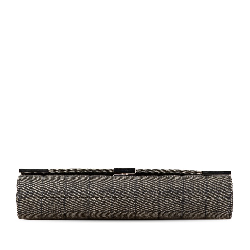 Chanel CC Choco Bar Denim Chain Flap - 3