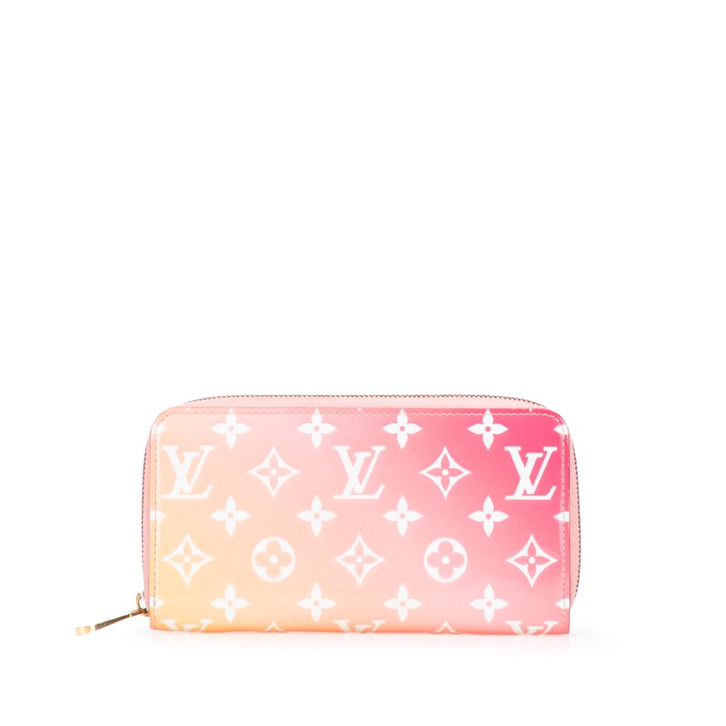 Louis Vuitton Monogram Vernis Valentines Day Zippy Long Wallet