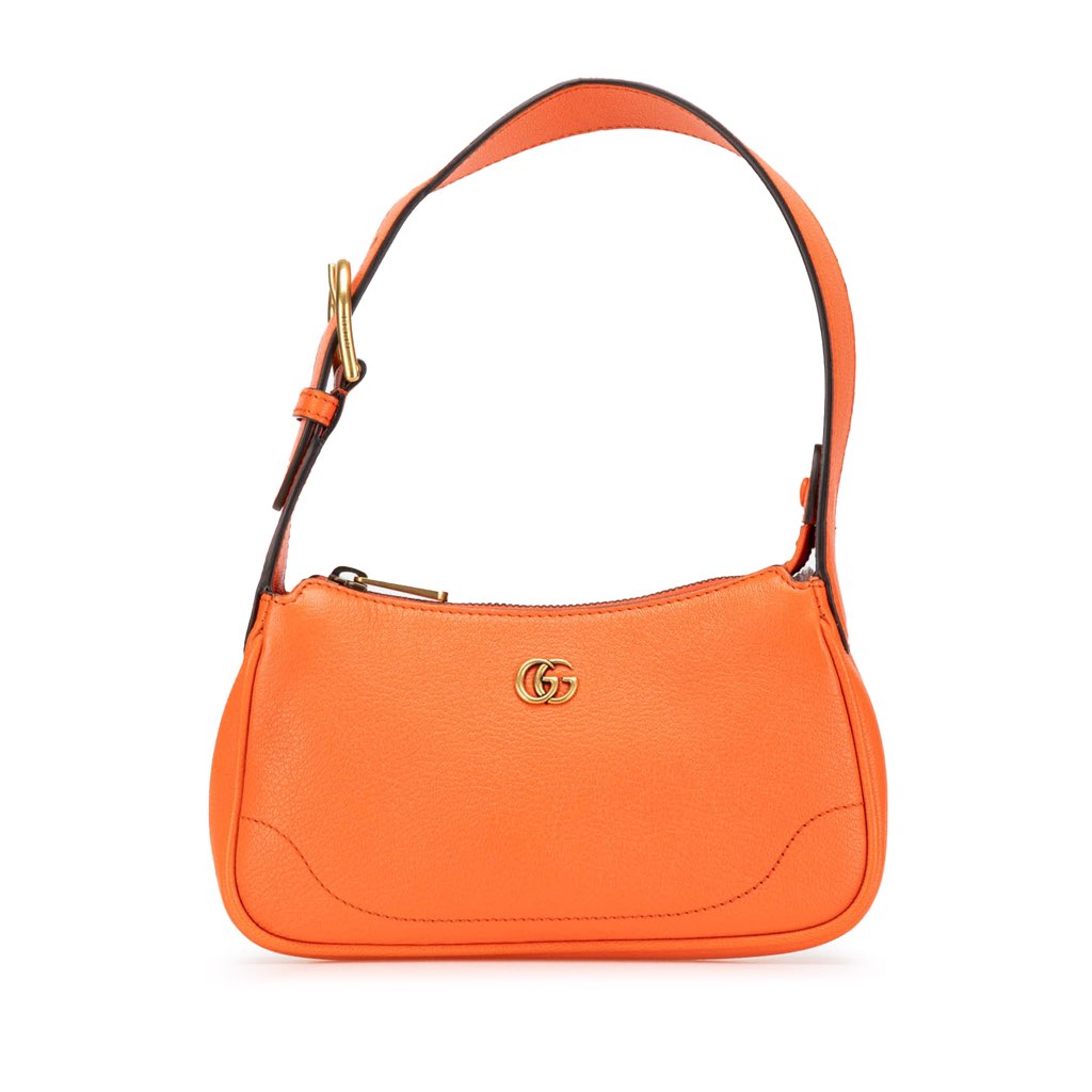 Gucci Mini Leather Aphrodite Shoulder Bag