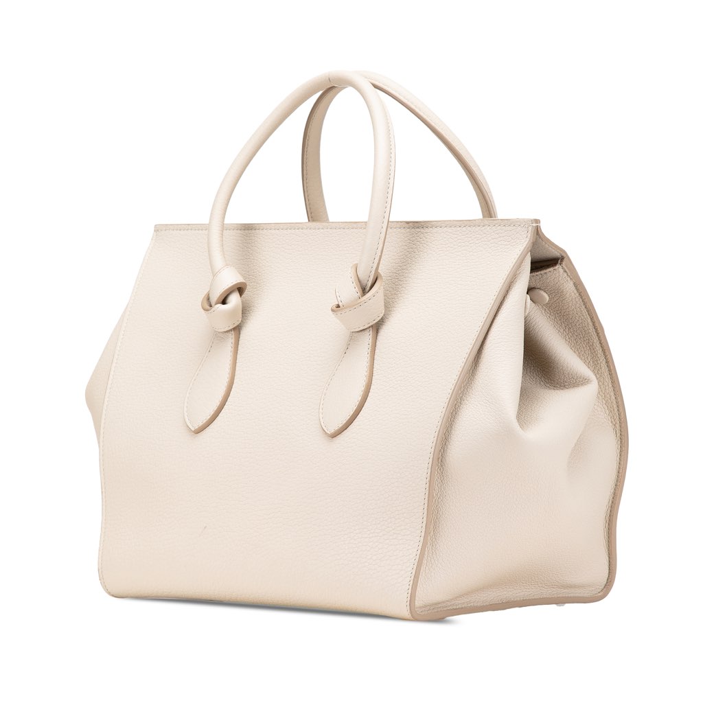 Celine Small Grained Calfskin Tie Knot Handbag - 2