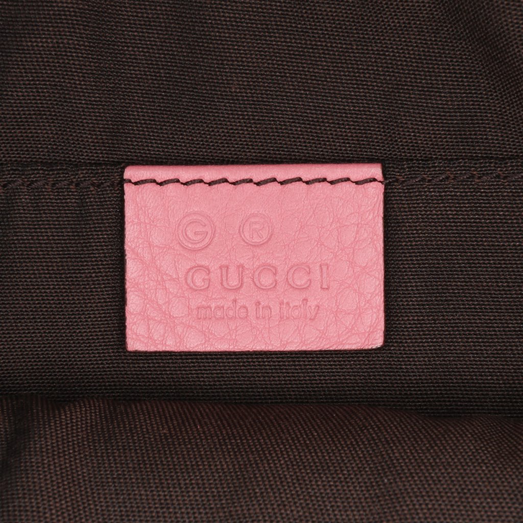 Gucci Calfskin Bamboo Clutch - Side view