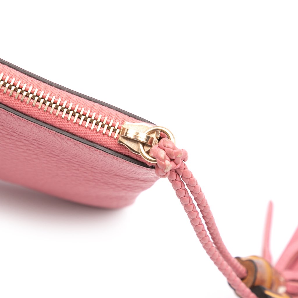 Gucci Calfskin Bamboo Clutch - Detail 2