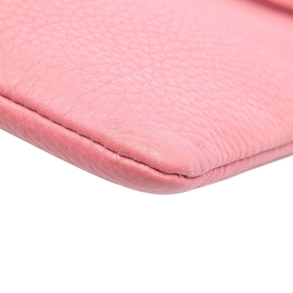 Gucci Calfskin Bamboo Clutch - Image 11