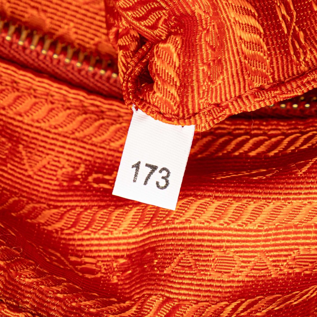 Prada Saffiano Trimmed Tessuto Zip Top Crossbody - Image 10