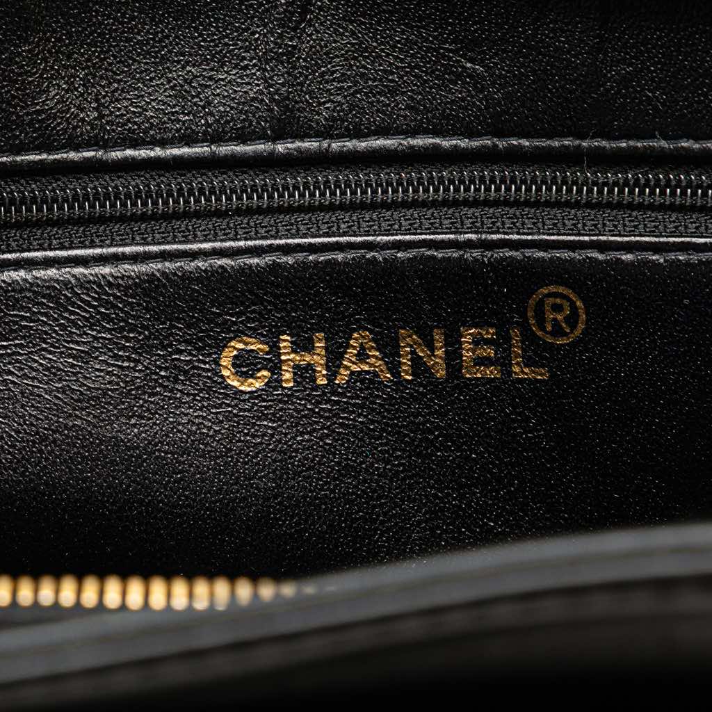 Chanel Lambskin Logo Tote - 5