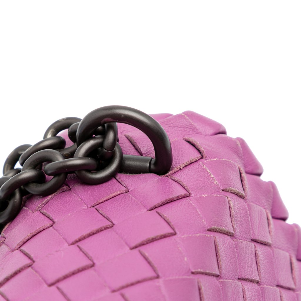 Bottega Veneta Small Nappa Intrecciato Olympia Shoulder Bag - Image 13