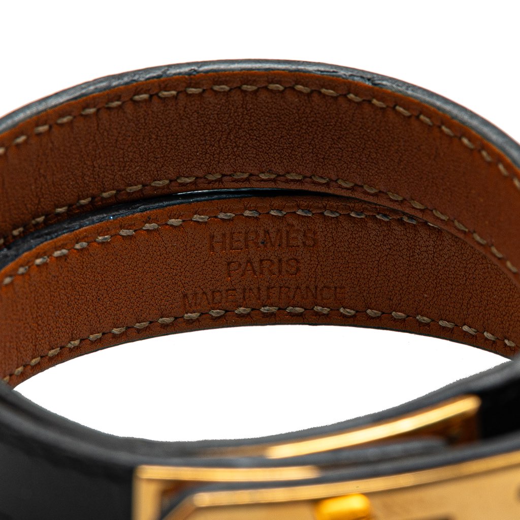 Hermès Box Calf Kelly Double Tour Bracelet - 4