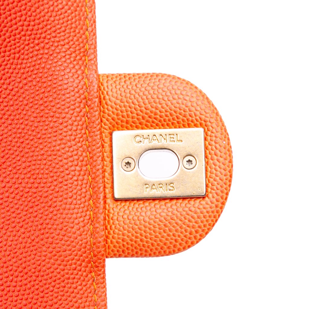 Chanel Small Quilted Caviar Sunset On The Sea Flap - Image 13