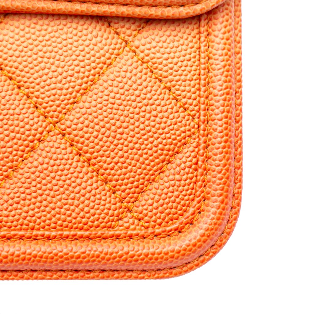 Chanel Small Quilted Caviar Sunset On The Sea Flap - Image 11