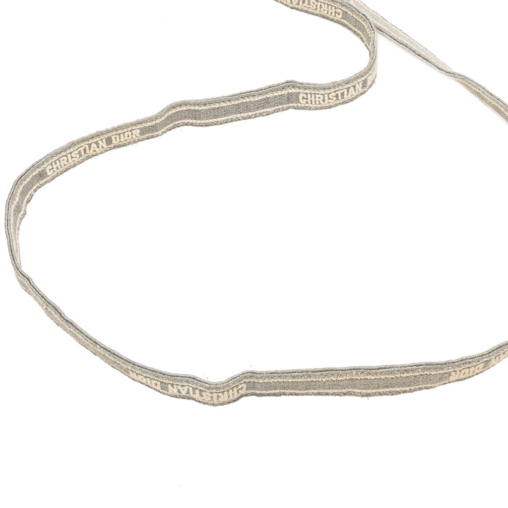 Dior Mini Oblique Canvas Vertical Book Tote - Image 12