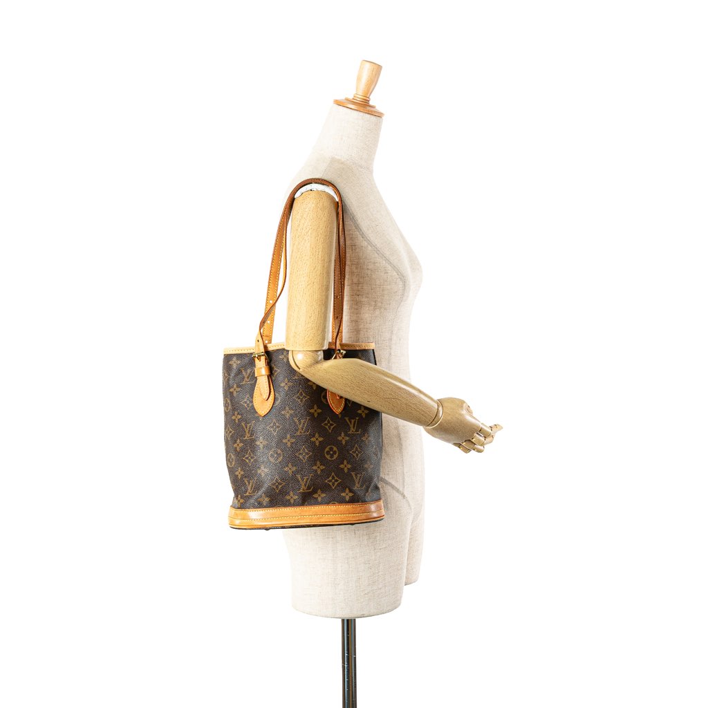 Louis Vuitton Monogram Petit Bucket - Image 15