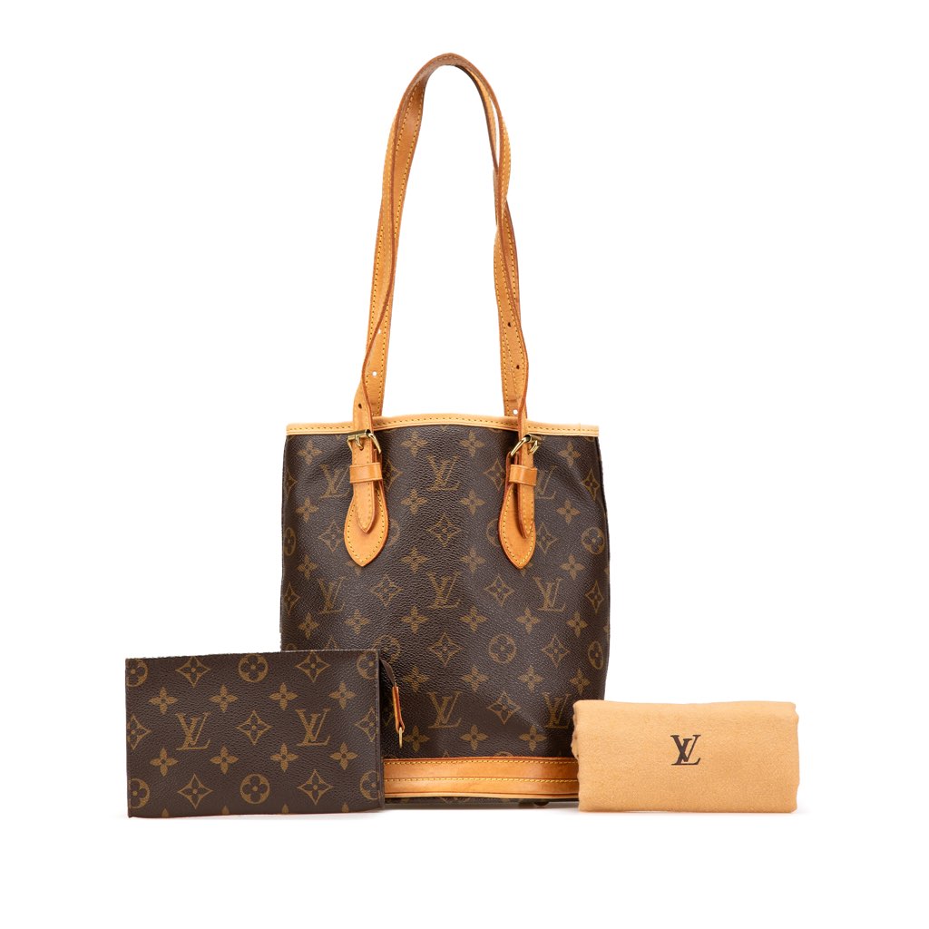 Louis Vuitton Monogram Petit Bucket - Image 16