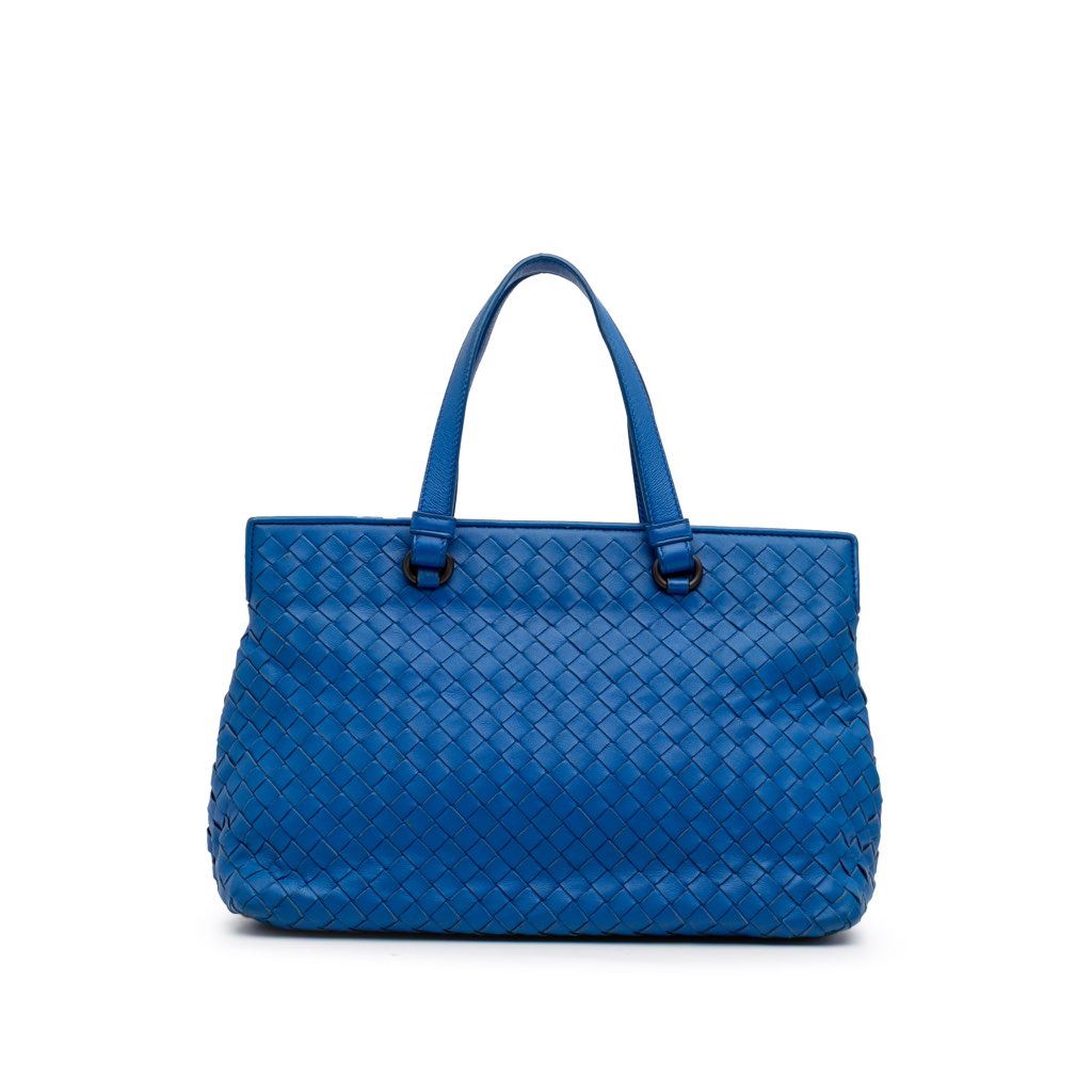 Bottega Veneta Small Nappa Intrecciato Accordion Satchel