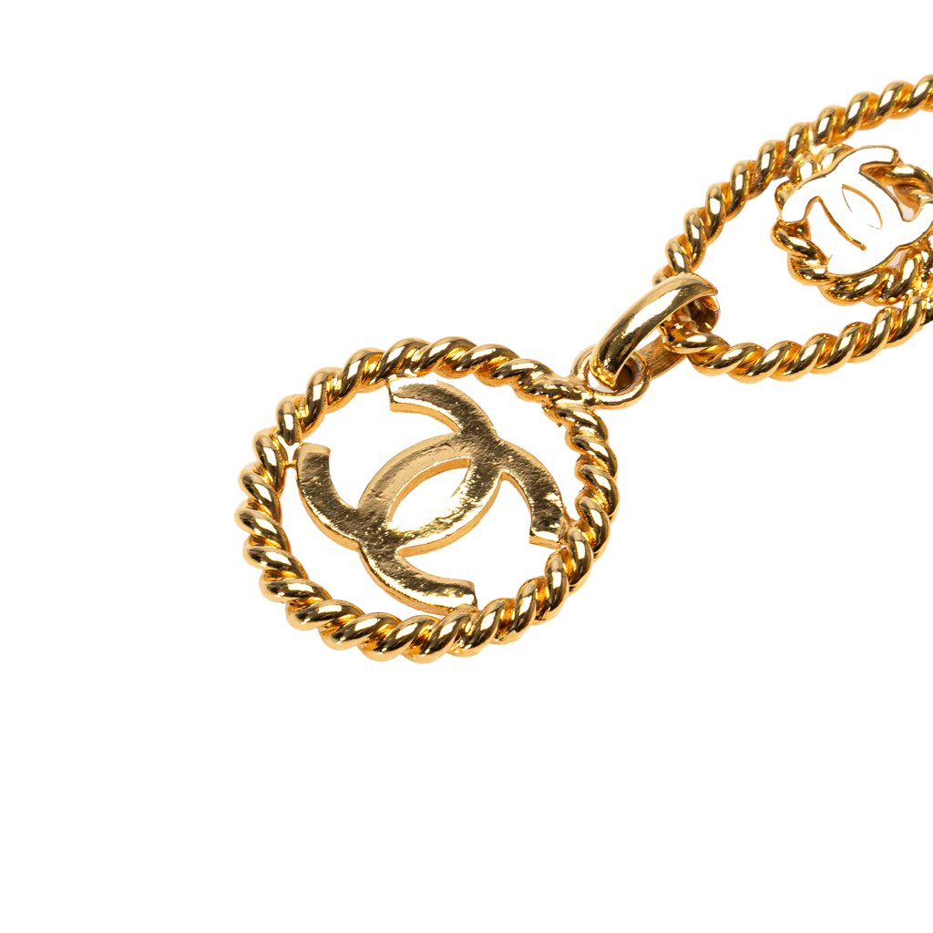 Chanel CC Gold Plated Rope Chain Belt - 2