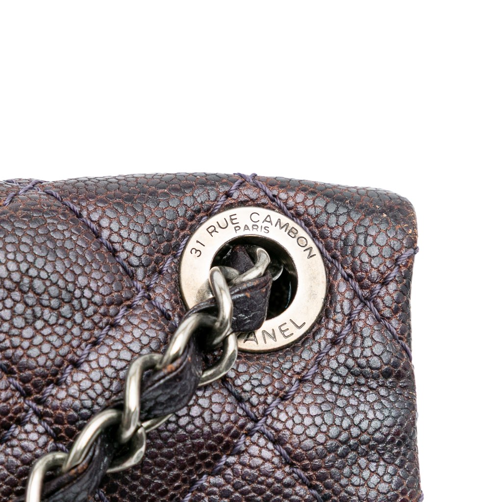 Chanel Medium Quilted Caviar Easy Flap - Image 11