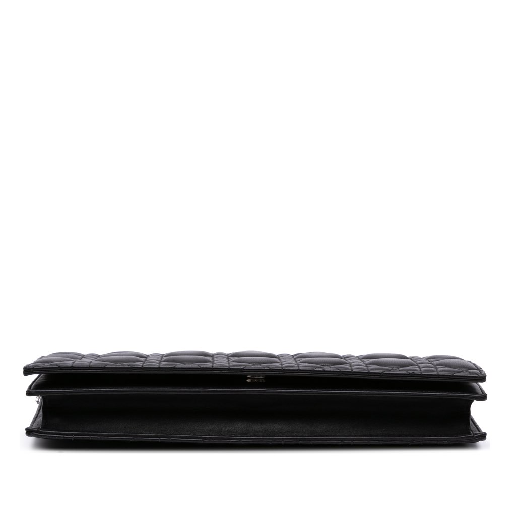 Dior Lambskin Cannage Lady Dior Convertible Clutch - 3