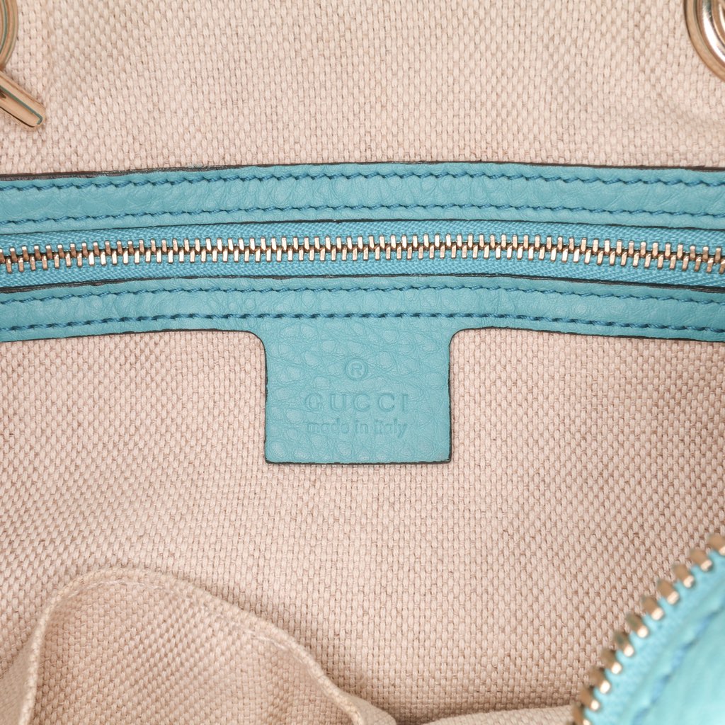 Gucci Leather Soho Chain Zip Shoulder Bag - Side view