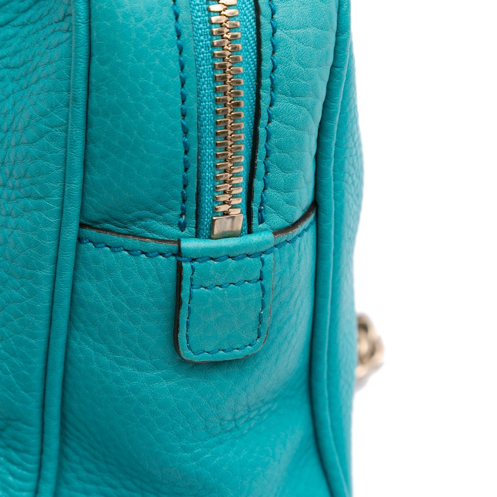 Gucci Leather Soho Chain Zip Shoulder Bag - Detail 2