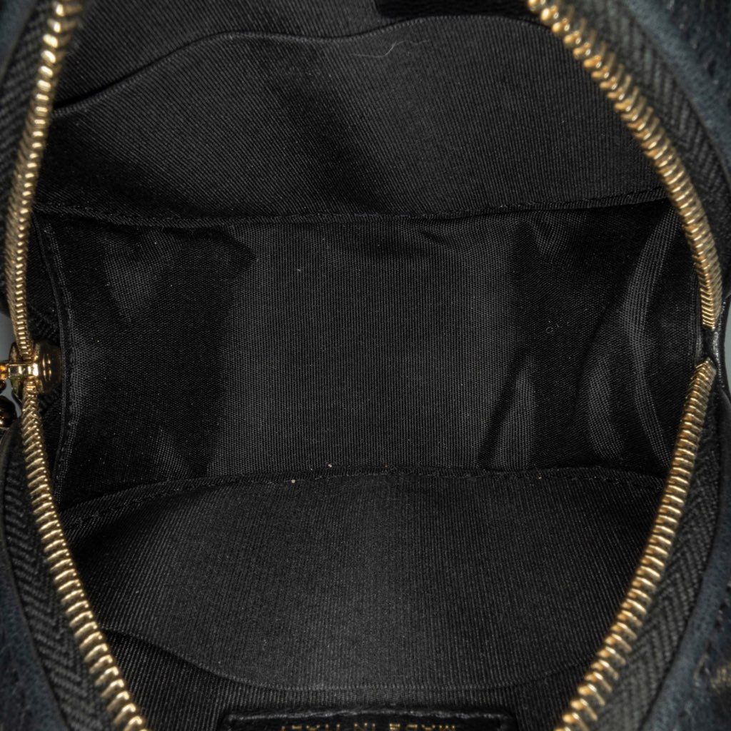 Chanel CC Quilted Lambskin Round Clutch with Chain - 4