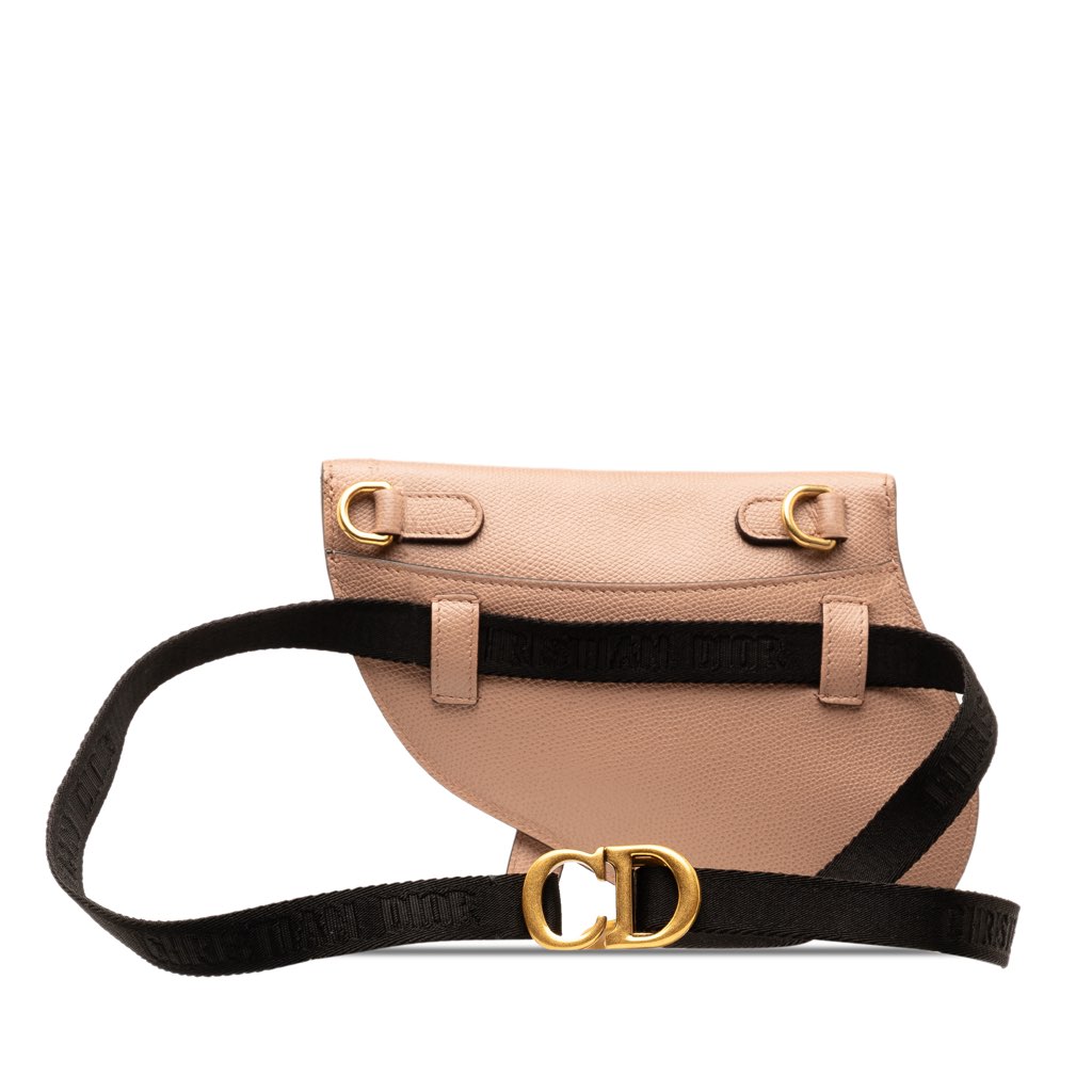 Dior Leather Saddle Belt Bag - 3