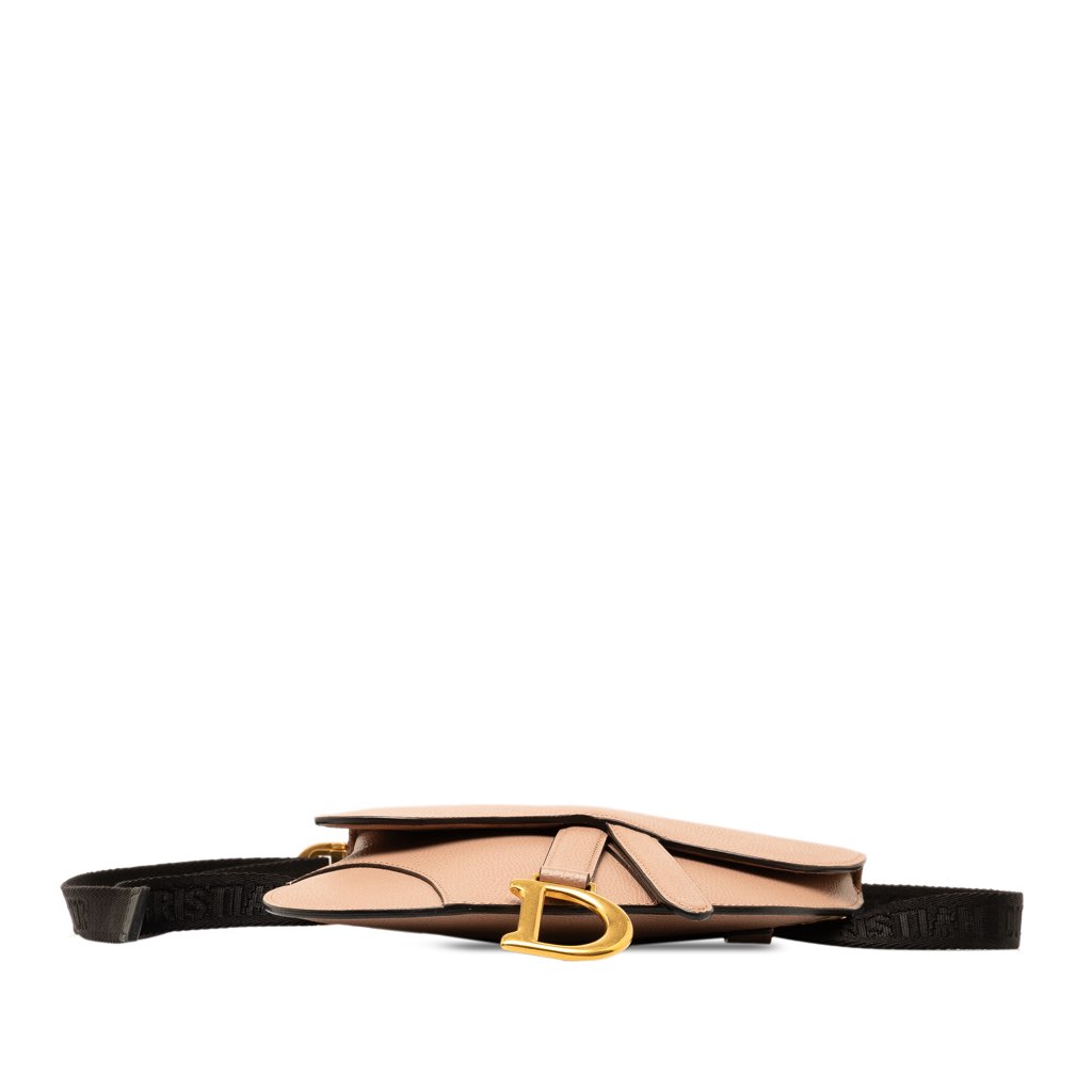 Dior Leather Saddle Belt Bag - 4