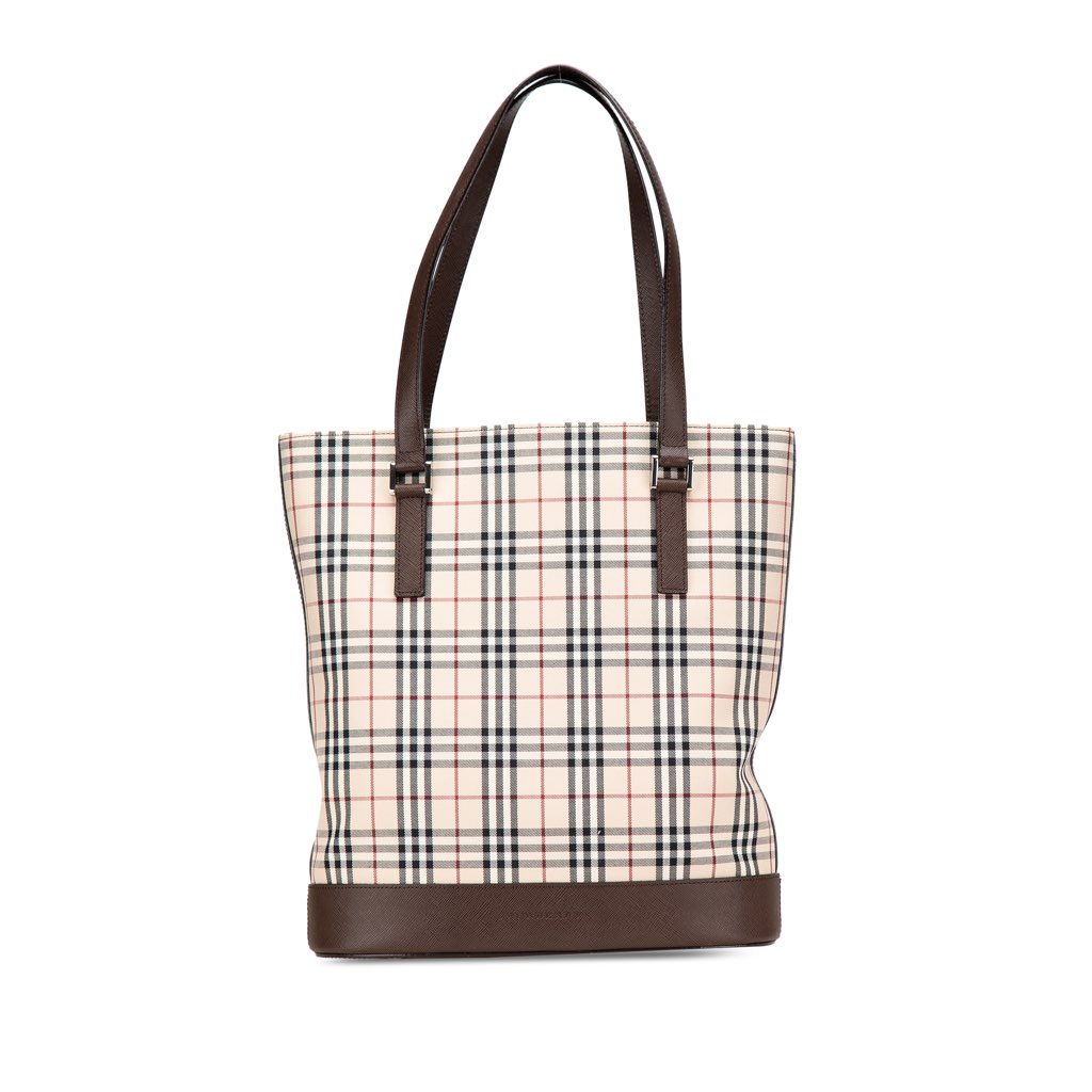 Burberry House Check Canvas Tote