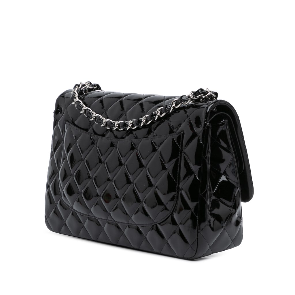 Chanel Jumbo Classic Patent Double Flap - 2