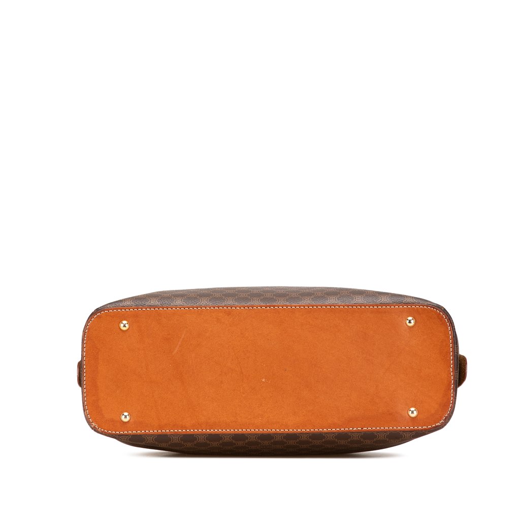 Celine Macadam Coated Canvas Handbag - 3