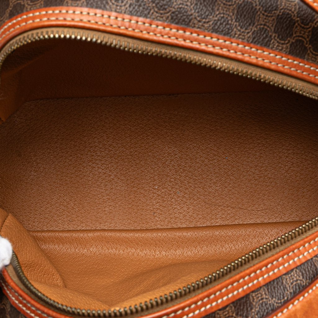 Celine Macadam Coated Canvas Handbag - 4