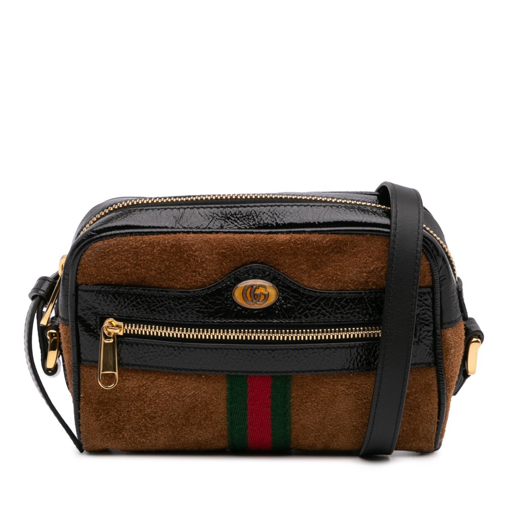 Gucci Mini Suede Ophidia Crossbody