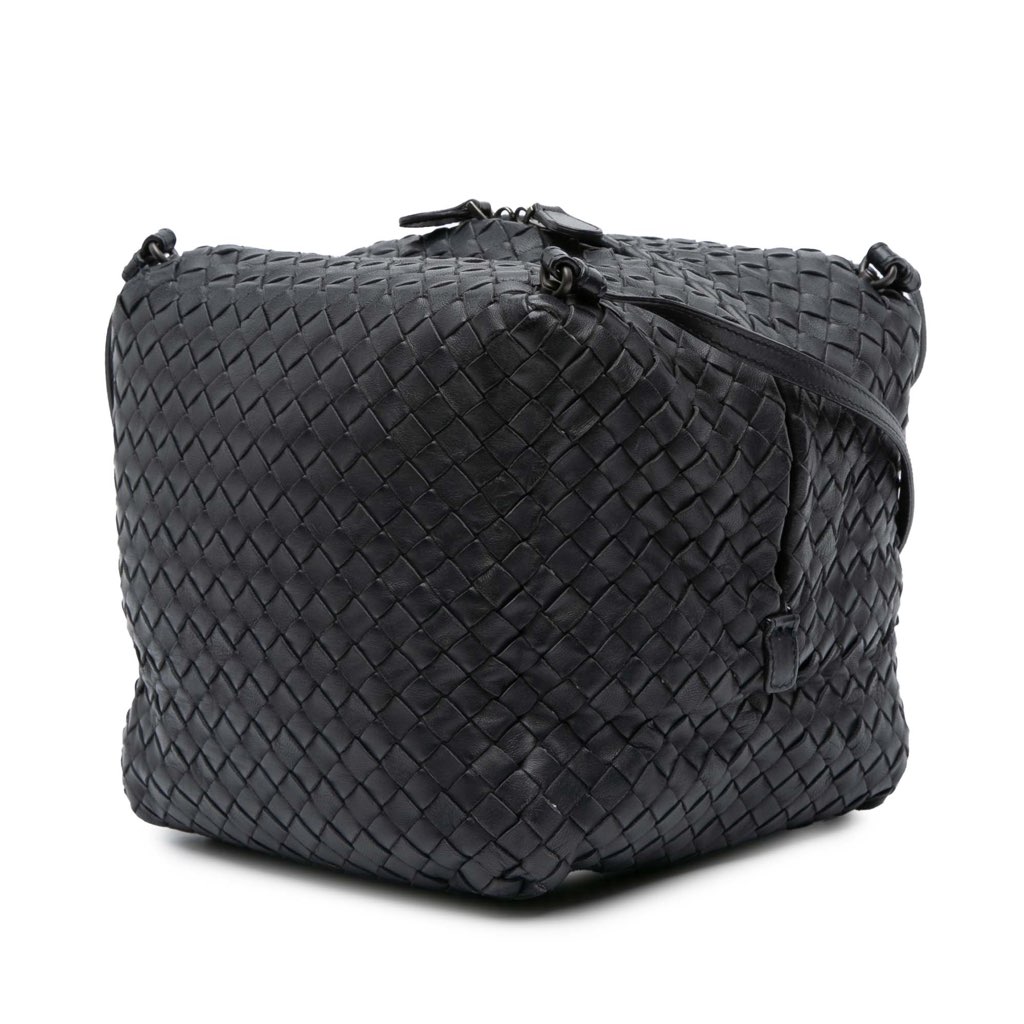 Bottega Veneta Nappa Intrecciato Cube Crossbody - 2