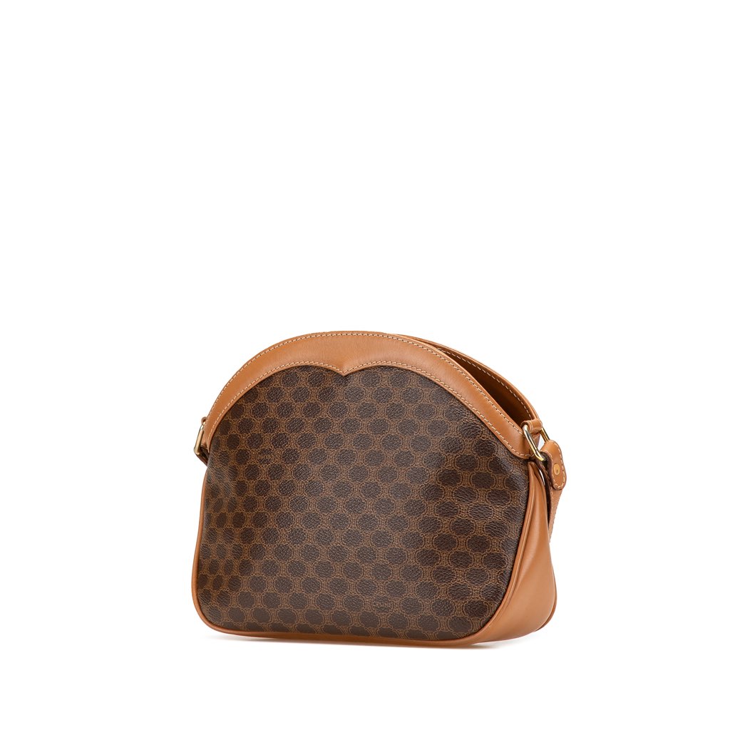 Celine Macadam Coated Canvas Crossbody - 2