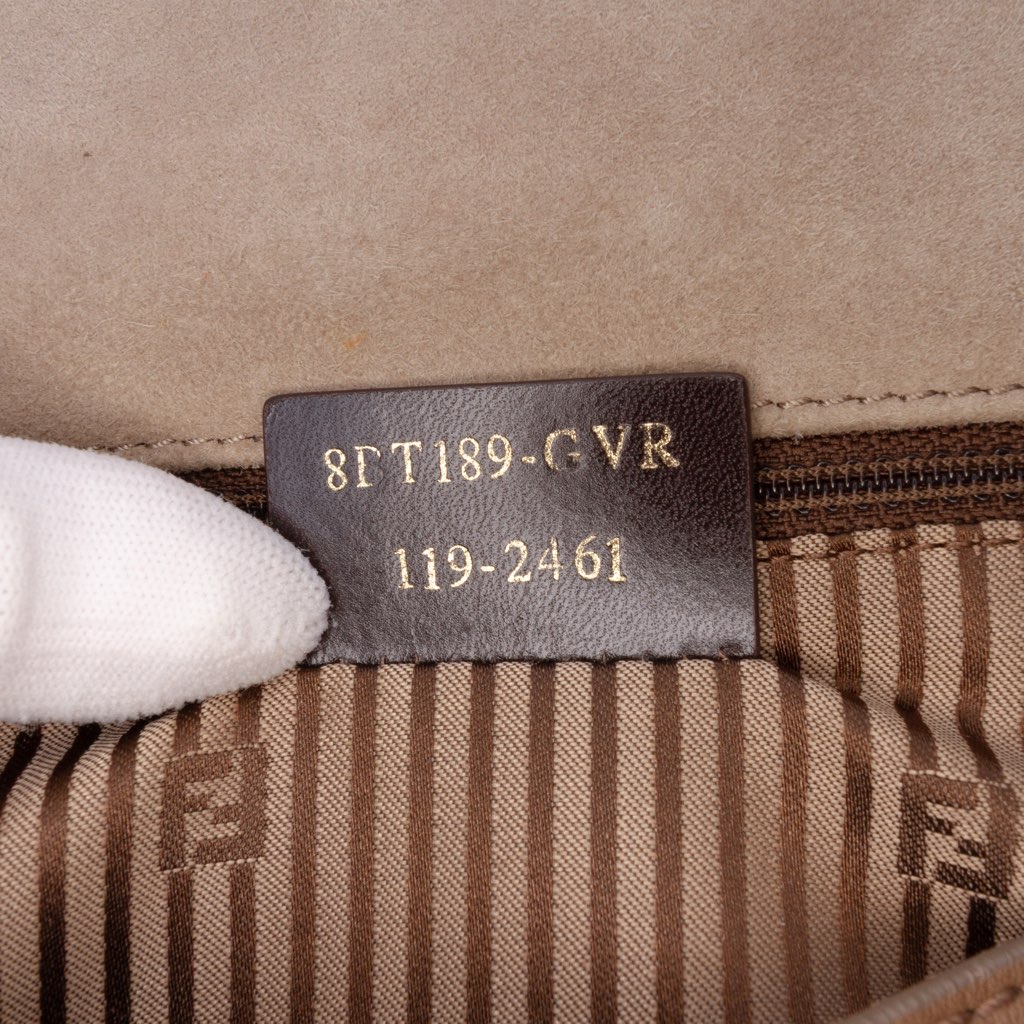 Fendi Calfskin Colorblock Anna Satchel - Detail 1