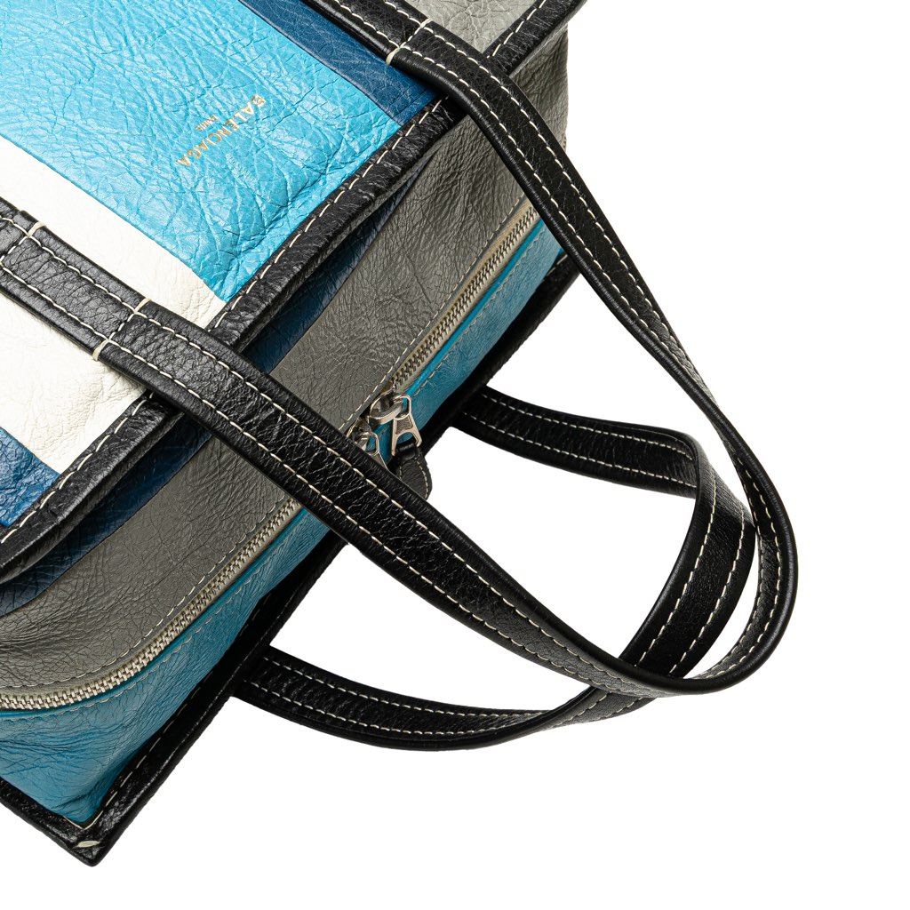 Balenciaga S Lambskin Bazar Shopper Satchel - Image 14