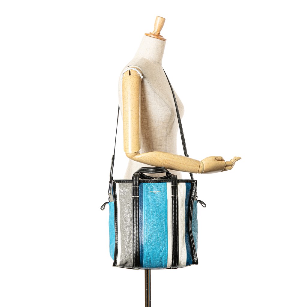 Balenciaga S Lambskin Bazar Shopper Satchel - Image 15