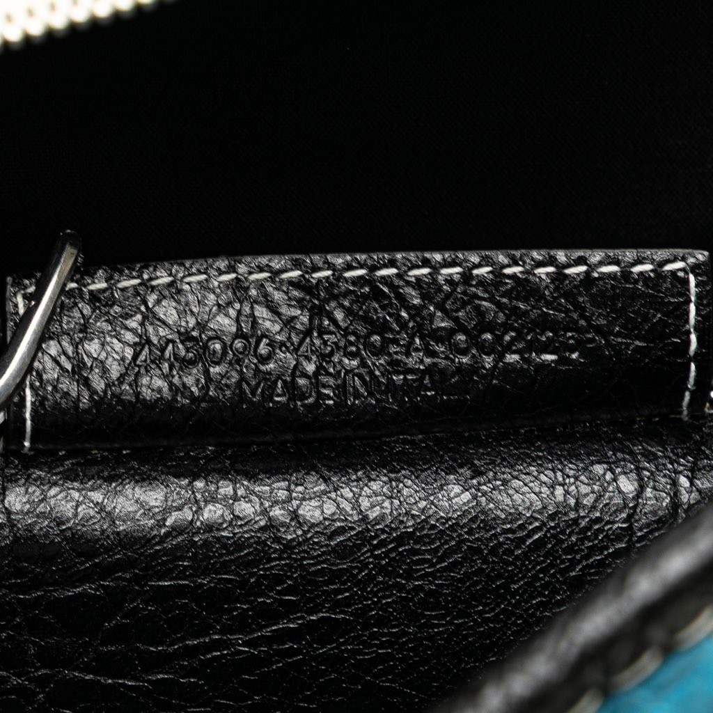Balenciaga S Lambskin Bazar Shopper Satchel - Detail 1