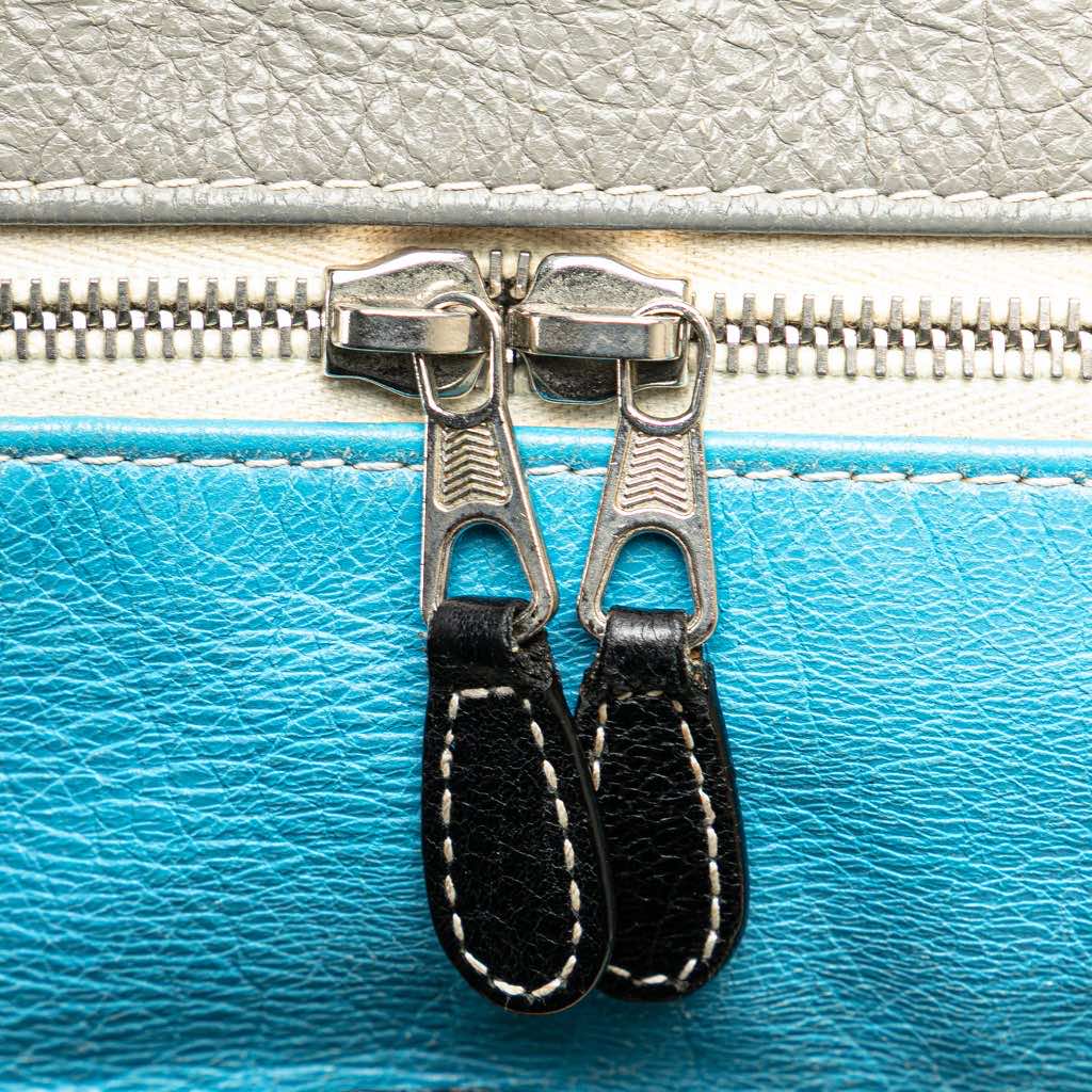 Balenciaga S Lambskin Bazar Shopper Satchel - Image 10