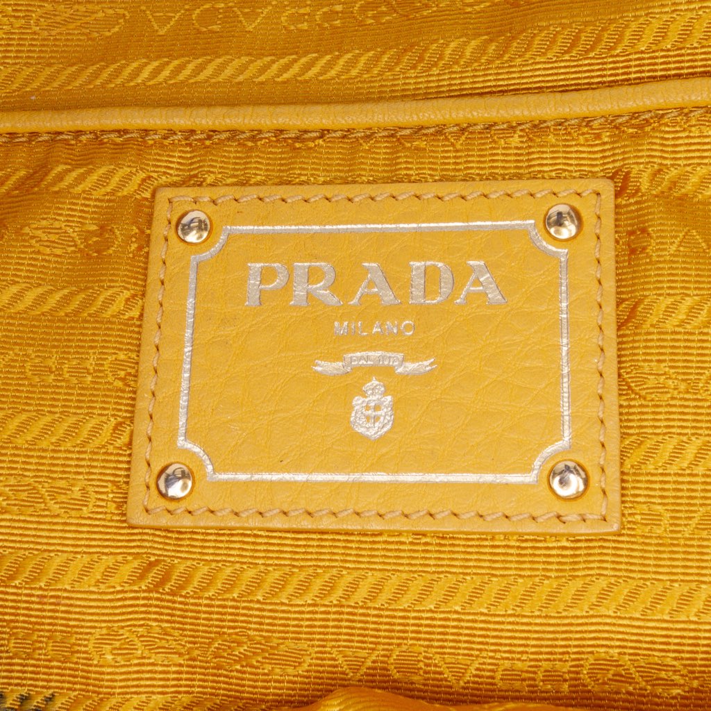 Prada Vitello Daino Boston Bag - Side view
