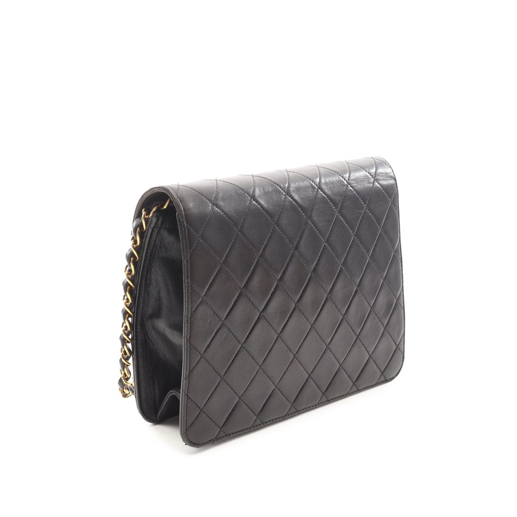 Chanel Quilted Lambskin Single Flap - 2